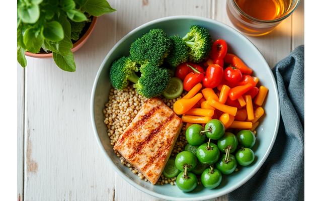 Healthy meal prep, symbolizing nutrition guidance